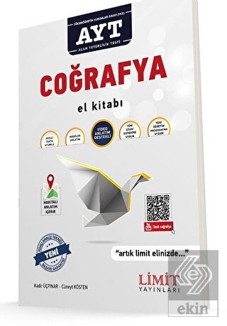 AYT COĞRAFYA EL KİTABI LİMİT YAYINLARI