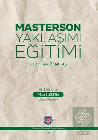 Masterson Yaklaşımı Eğitimi Mayıs