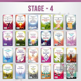 İngilizce Hikaye Kitabı Seti Stage 4 24 Kitap