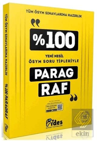 Fides Yayınları 100 ÖSYM Soru Tipleriyle Paragraf