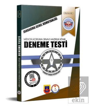 Jandarma Misyon Koruma Sınavına Hazırlık Kitabı Deneme Testi Askeri Sınav Kitapları