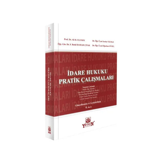 İdare Hukuku Pratik Çalışmaları Tamamı Çözümlü
