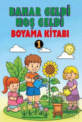 Bahar Geldi Hoşgeldi Boyama Kitab 1