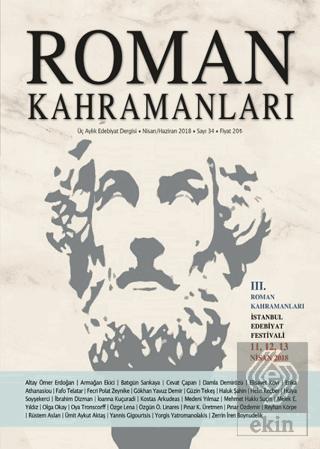Roman Kahramanları Dergisi Sayı 34 Nisan Haziran 2018