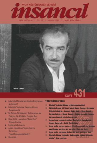 İnsancıl Aylık Kültür ve Sanat Dergisi Sayı 431 Haziran 2026