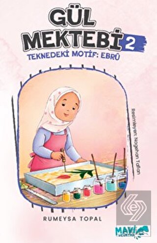 Gül Mektebi 2 Teknedeki Motif Ebru