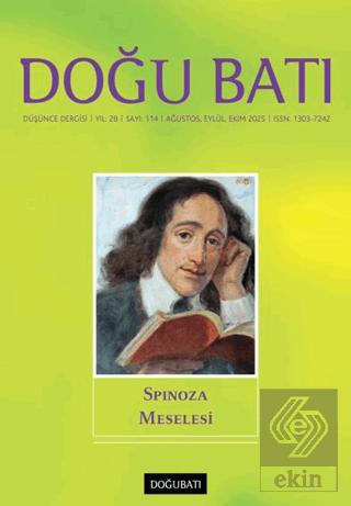 Doğu Batı Düşünce Dergisi Sayı 114 Spinoza Meselesi