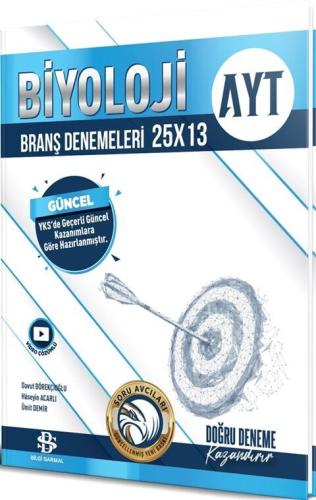 Bilgi Sarmal Yayınları AYT Biyoloji 25x13 Branş Denemeleri