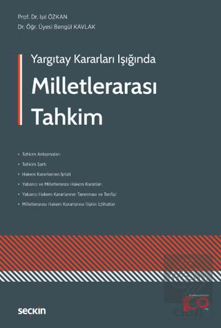 Yargıtay Kararları IşığındaMilletlerarası Tahkim