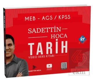 KR Akademi Yayınları 2025 AYT Tarih Sadettin Hoca Video Ders Kitabı