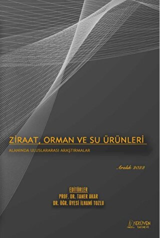 Ziraat Orman ve Su Ürünleri Alanında Uluslararası