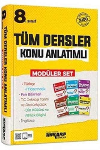 8 Sınıf Tüm Dersler Konu Anlatımlı Modüler Set