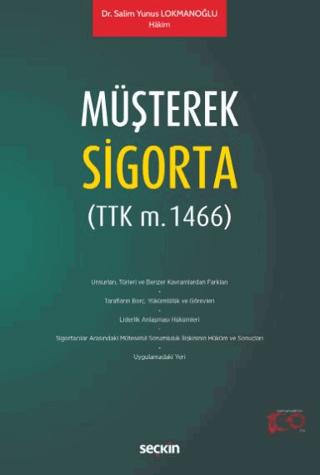 Müşterek Sigorta TTK m 1466