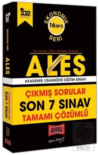 Yargı 2022 ALES VİP Tamamı Çözümlü Son 3 Sınav Çık