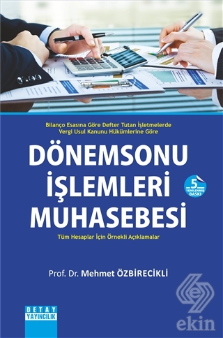 Dönemsonu İşlemleri Muhasebesi