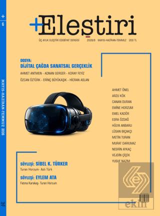 Eleştiri Dergisi 6 Sayı Mayıs Haziran Temmuz 2026