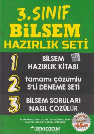 3 Sınıf Bilsem Hazırlık Seti