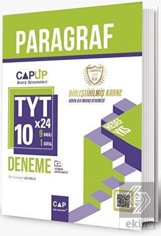 Çap Yayınları TYT Paragraf 10x24 Up Deneme
