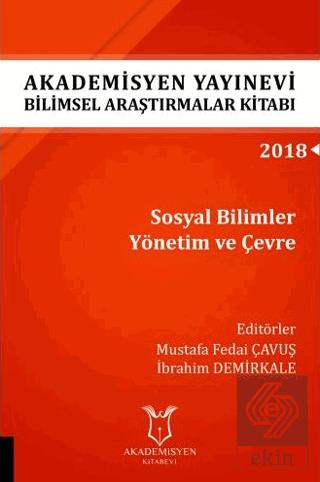 Sosyal Bilimler Yönetim ve Çevre AYBAK 2018 Eylül