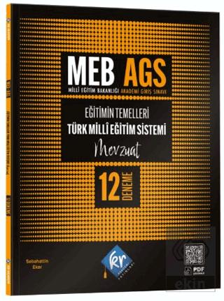 MEB AGS Eğitimin Temelleri ve Türk Milli Eğitim Sistemi Mevzuat 12 Deneme