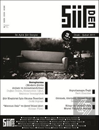 Şiirden İki Aylık Şiir Dergisi Sayı 3