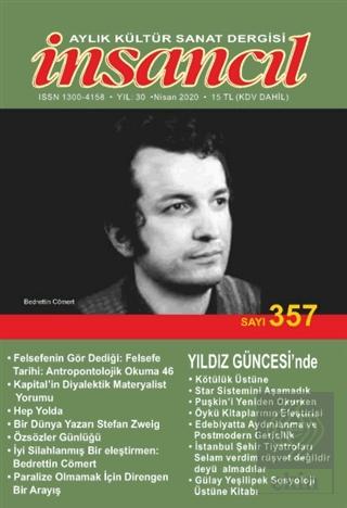 İnsancıl Aylık Kültür Sanat Dergisi Sayı 357 Nisan 2020