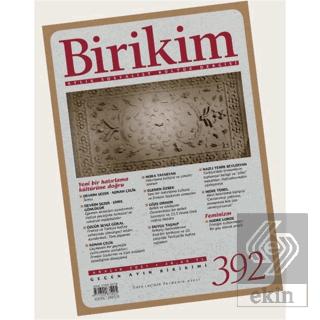 Edebiyat Kültür Dergisi Sayı 392