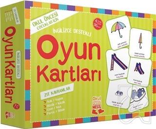Oyun Kartları Zıt Kavramlar