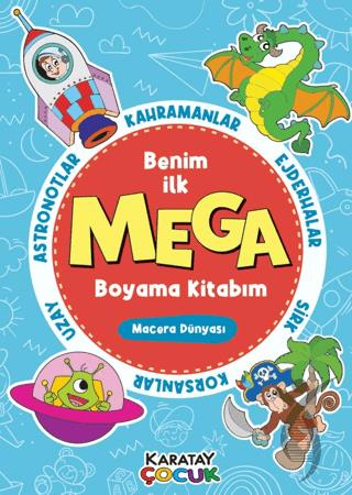 Mega Boyama Kitabım Macera Dünyası