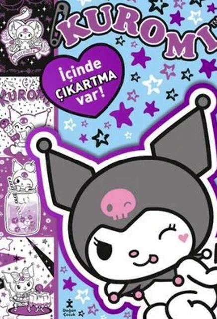 Kuromi En Sevdiğim Boyama Kitabı Çıkartmalı