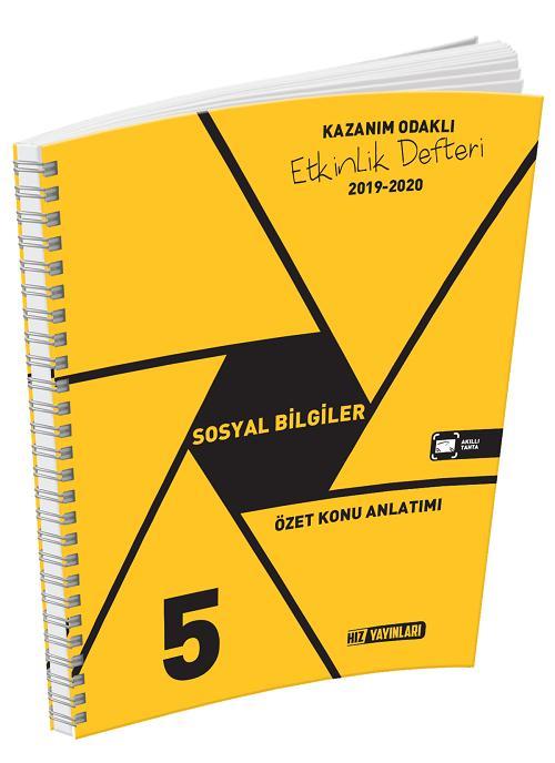5 Sınıf Sosyal Bilgiler Kazanım Odaklı Etkinlik Defteri