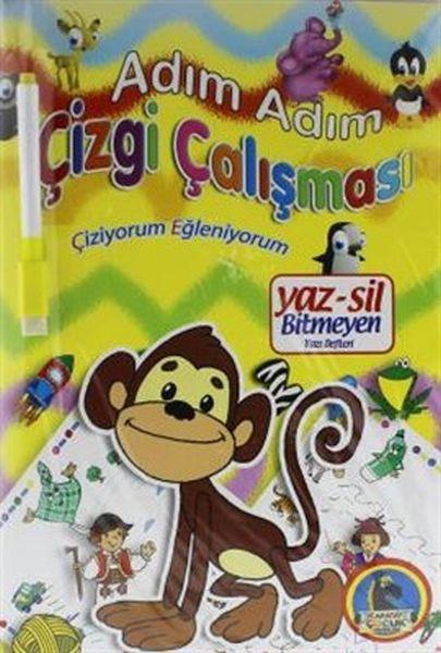 Whiteboard ABC First Step in Learning English Yaz Sil Bitmeyen Yazı Defteri