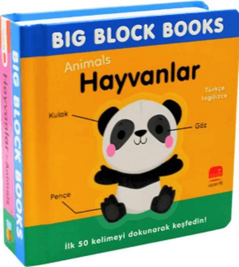 Big Block Books Hayvanlar Animal