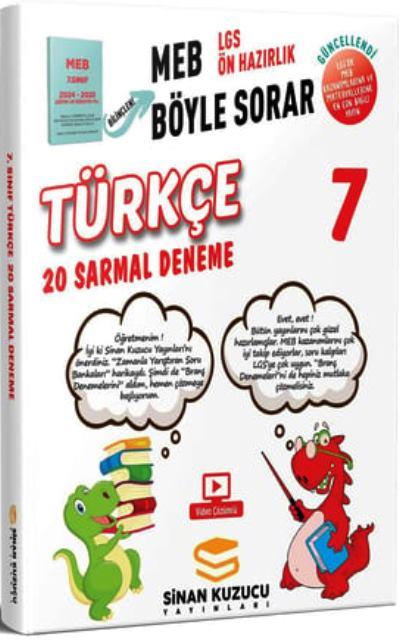 7 Sınıf MEB Böyle Sorar Türkçe 20 Sarmal Deneme