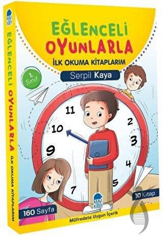 Eğlenceli Oyunlarla İlk Okuma Kitaplarım 1 Sınıf Hikaye Seti 10 Kitap