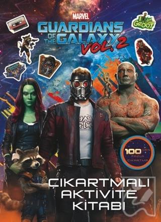 Marvel Guardians of the Galaxy Çıkartmalı Aktivite Kitabı