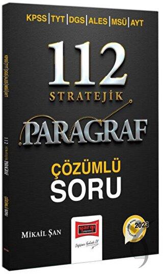 Yargı 2023 KPSS TYT DGS ALES MSÜ AYT 112 Stratejik Paragraf Çözümlü Soru Bankası Komisyon