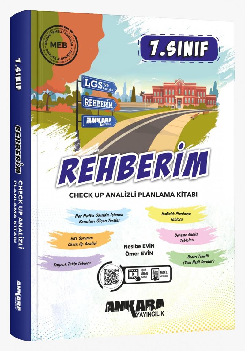7 Sınıf Rehberim Check Up Analizli Planlama Kitabı