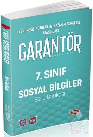 7 Sınıf Garantör Sosyal Bilgiler Soru Bankası