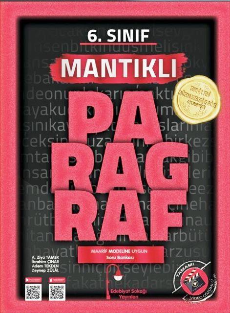 Edebiyat Sokağı 6 Sınıf Paragraf Mantıklı Soru Bankası