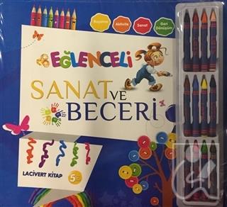 Eğlenceli Sanat ve Beceri Kırmızı Kitap 7 Yaş