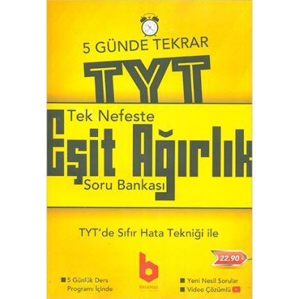 Basamak TYT Eşit Ağırlık 5 Günde Tekrar Soru Bankası