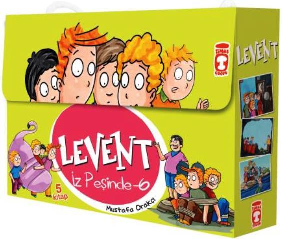 Levent İz Peşinde 5 Set 5 Kitap