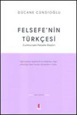 Felsefe nin Türkçesi