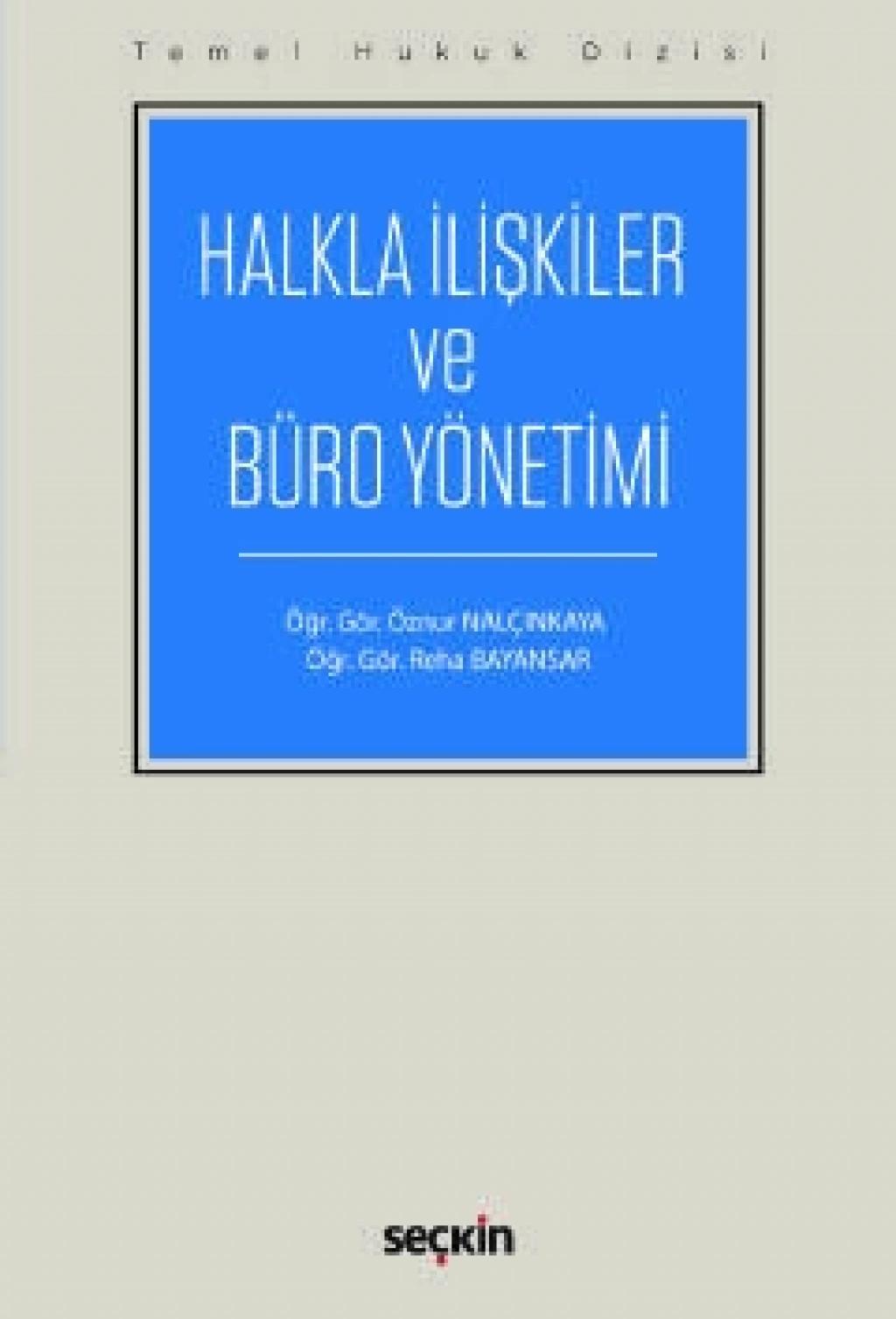 Temel Hukuk DizisiHalkla İlişkiler ve Büro Yönetimi THD