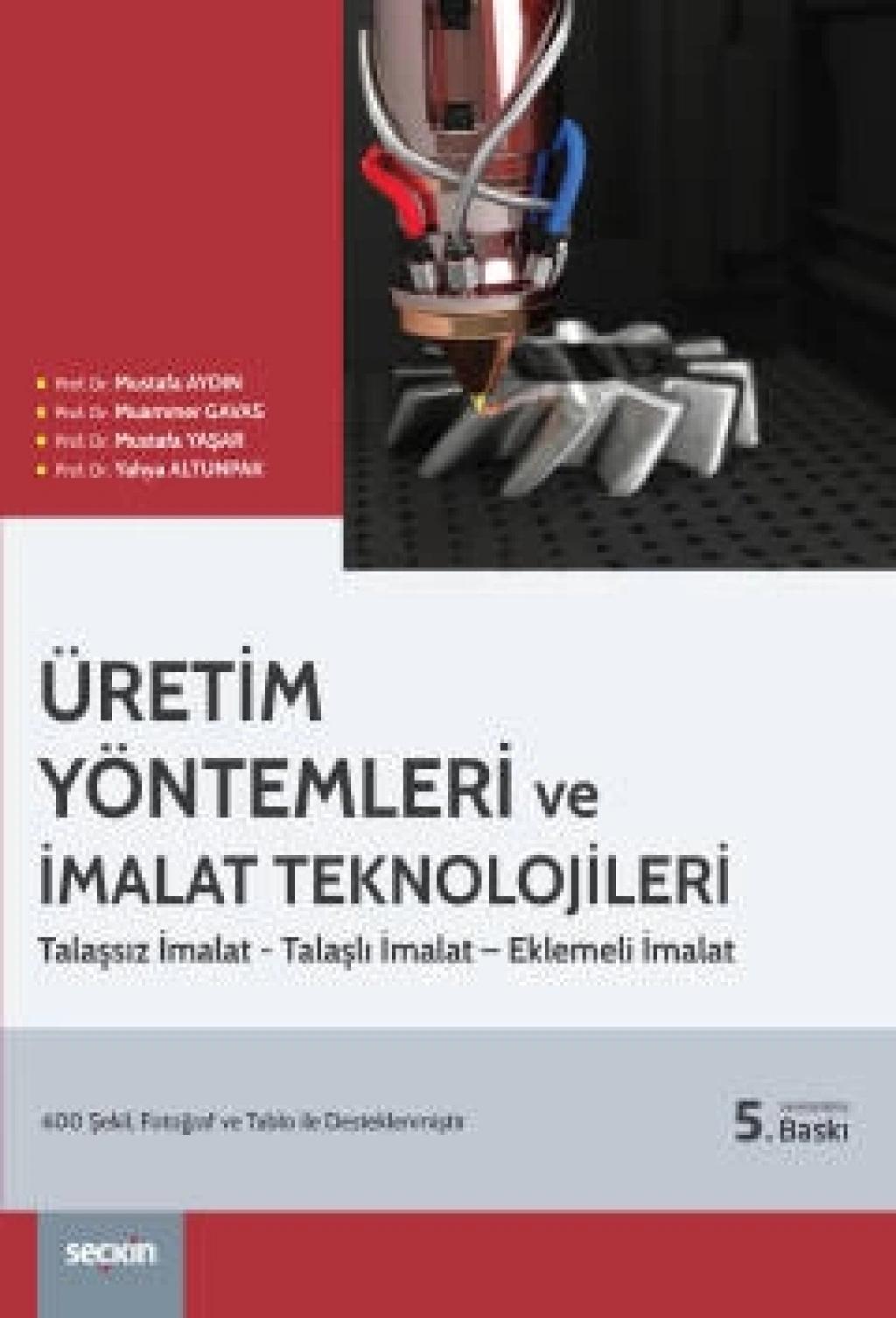 Üretim Yöntemleri ve İmalat Teknolojileri Talaşsız İmalat Talaşlı İmalat Eklemeli İmalat