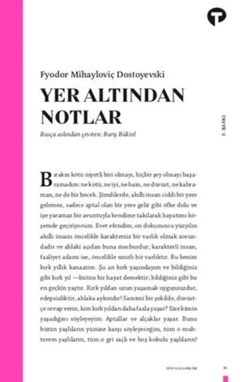 Yer Altından Notlar