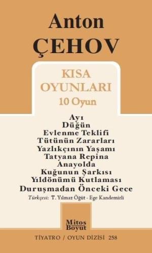 Anton Çehov Kısa Oyunları 10 Oyun