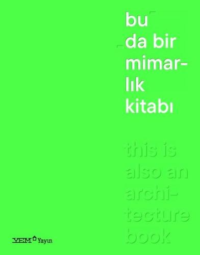 Bu da Bir Mimarlık Kitabı