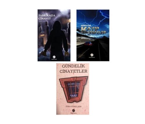 Fabrikada Cinayet Kayıp Cesetler Gündelik Cinayetler Polisiye Gerilim Seti 3 Kitap Takım